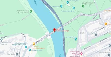 Mapa del lugar donde encontraron los restos humanos.