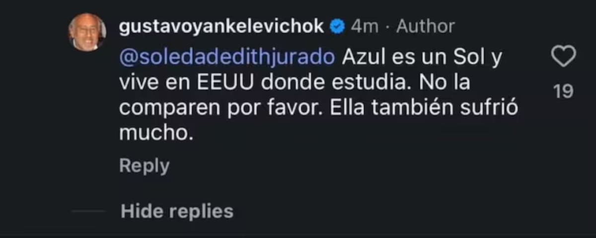 Gustavo Yankelevich en Instagram