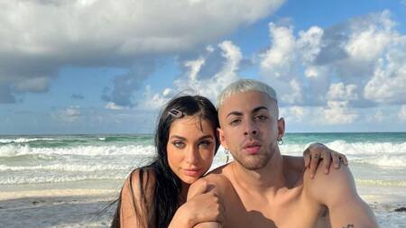 María Becerra y J Rei se comprometieron. Foto: @j.reiii