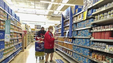 Supermercado, canasta básica de alimentos, consumo, inflación, Foto NA