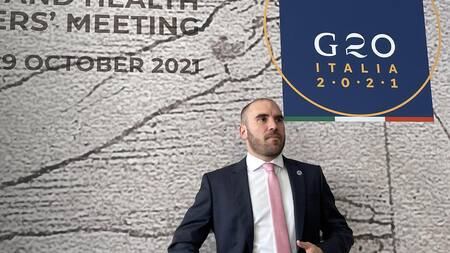 Martín Guzmán, ministro de Economía de Argentina, G20, NA