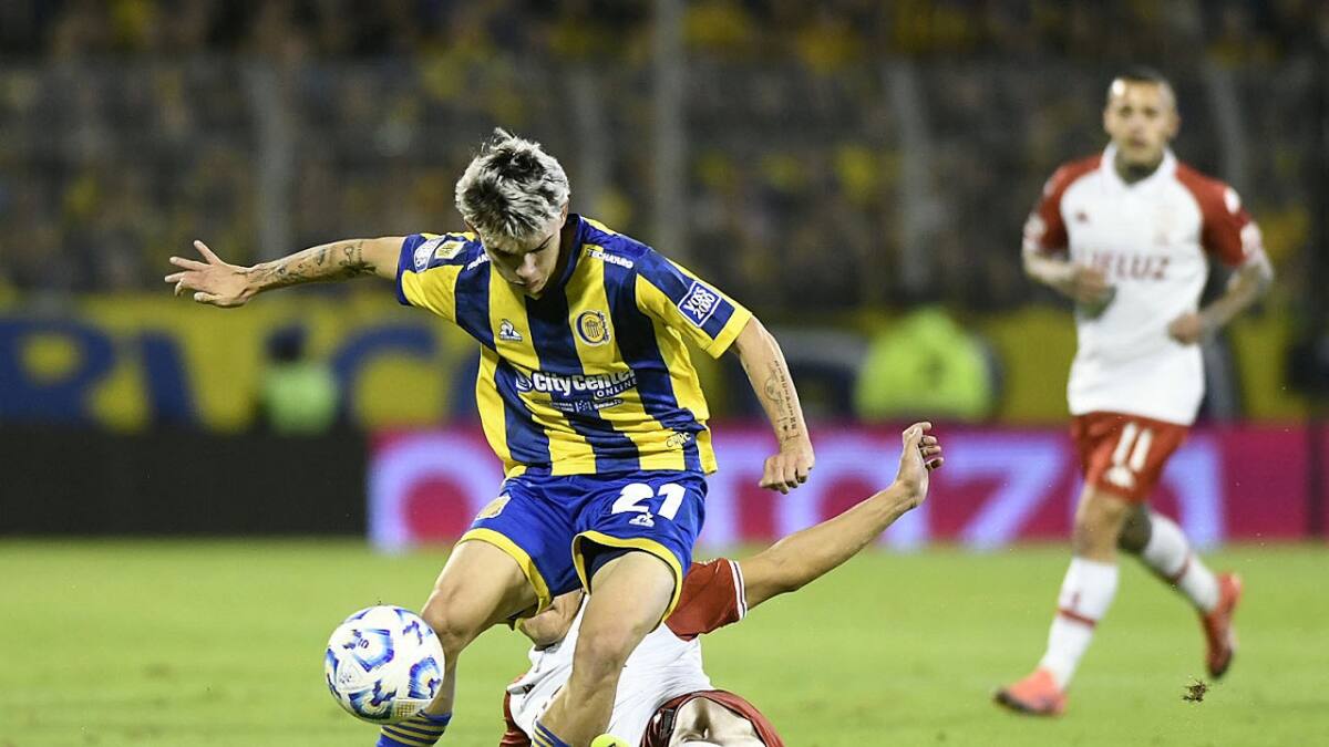 Rosario Central vs. Huracán; Torneo Apertura 2025. Foto: X @rosariocentral.