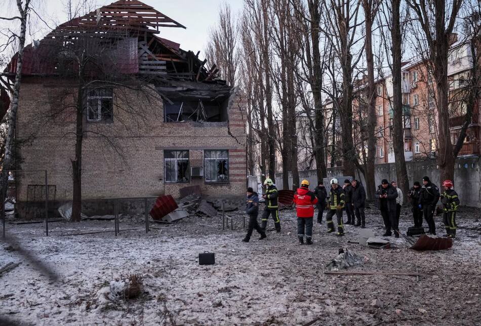 Rusia bombardeó a Kiev con drones_Reuters