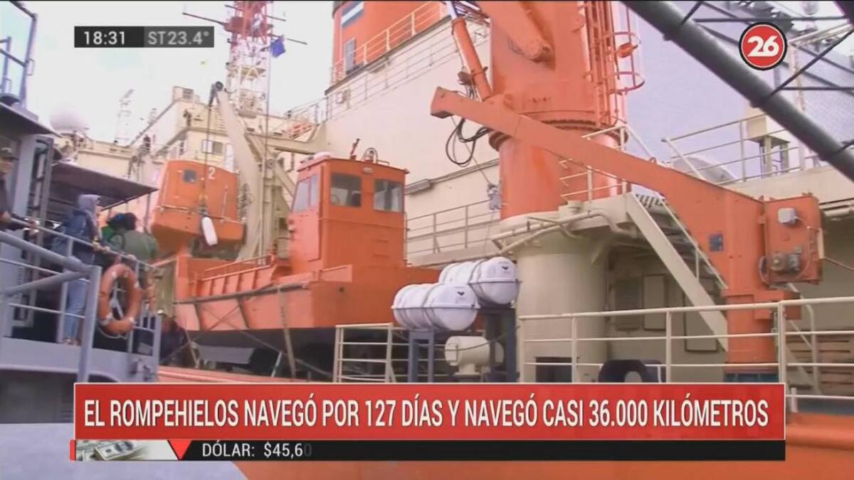 Rompehielos Almirante Irízar, Canal 26