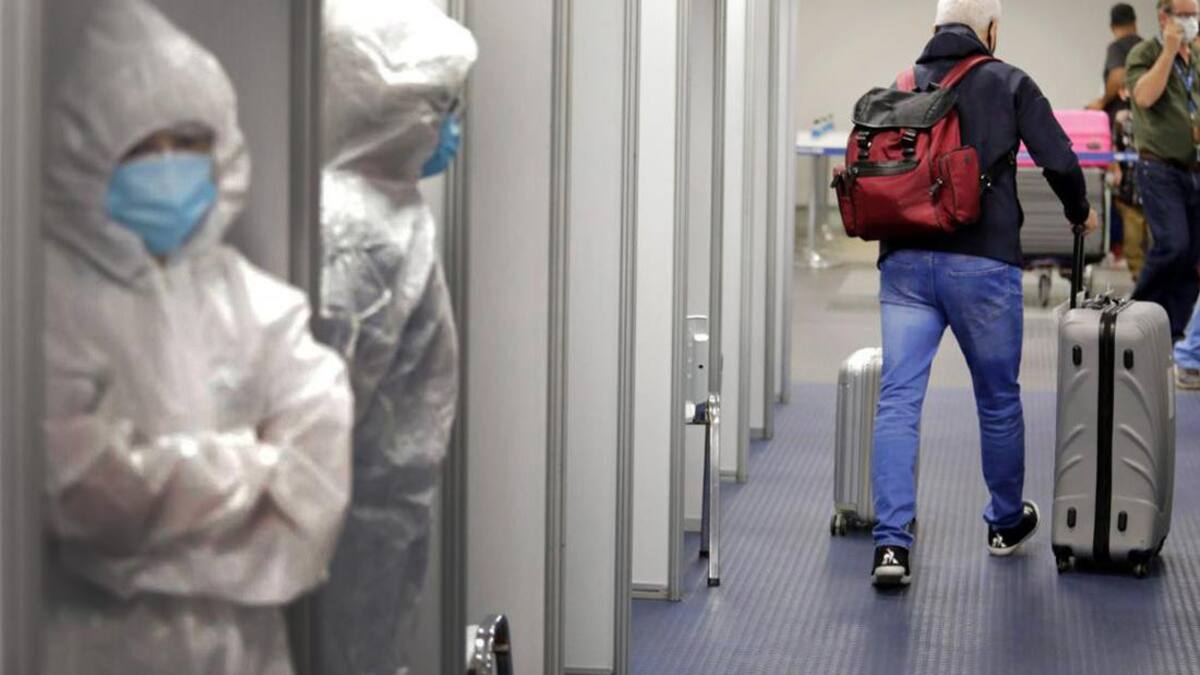 Coronavirus, Argentina, pandemia, controles en aeropuerto, NA