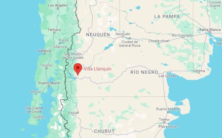 Villa Llanquín. Foto: Google Maps