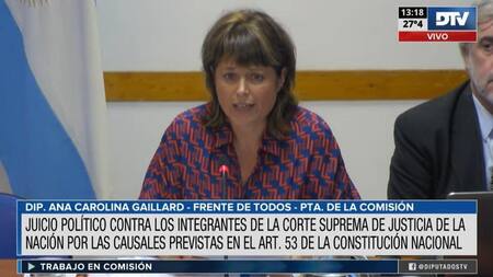 Comisión en Diputados, DTV