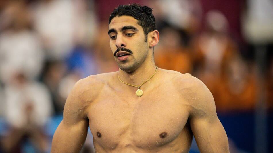 El nadador egipcio Abdelrahman Elaraby