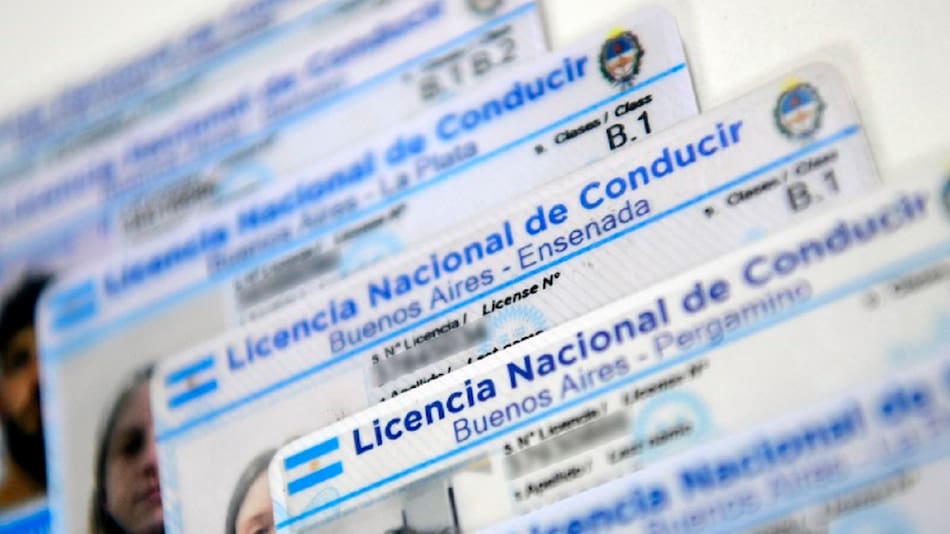 Licencia de conducir.