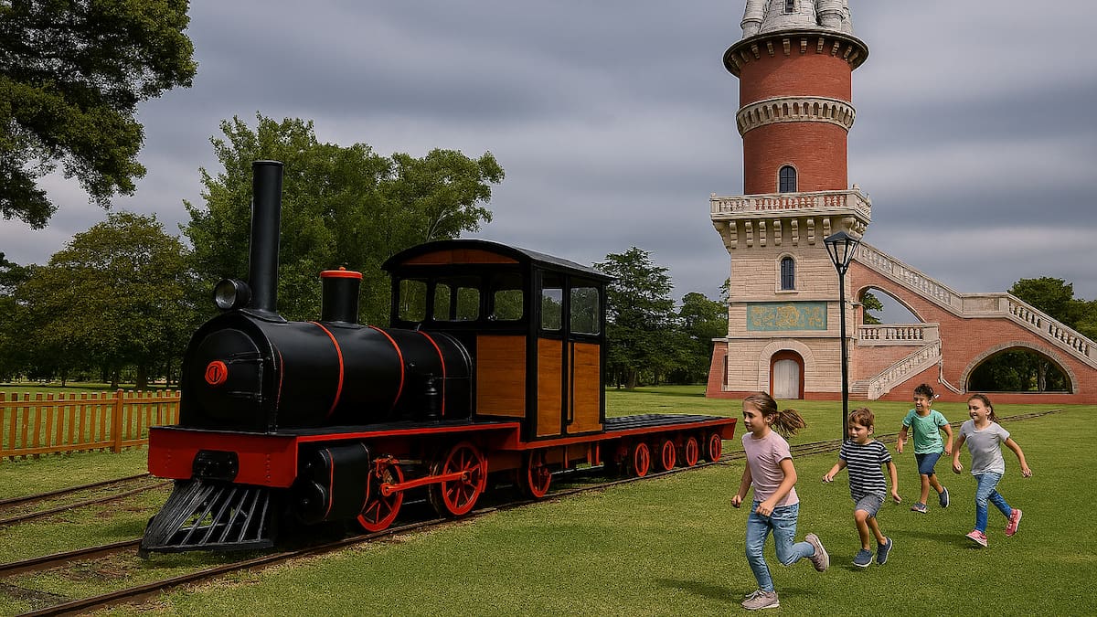 El emblemático tren de la República de los Niños: historia y recorrido de un clásico de Buenos Aires
