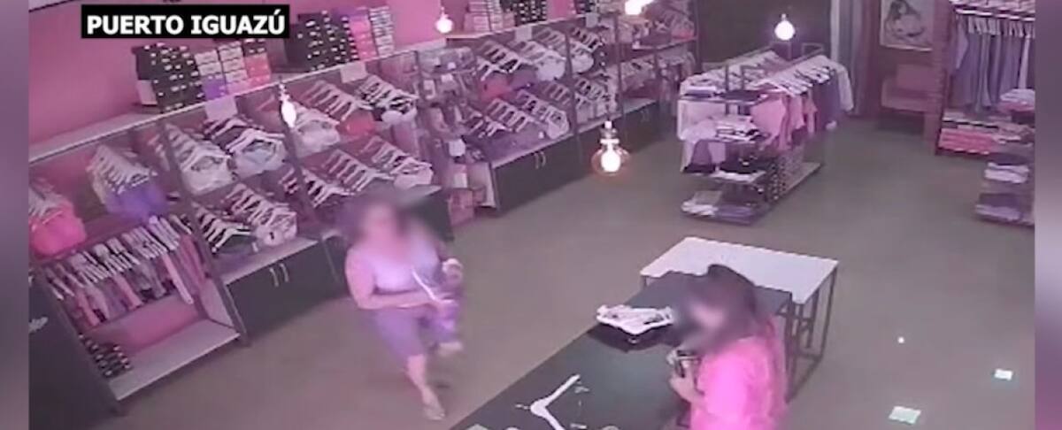 Mujer detenida en Misiones por hacer compras con una tarjeta de crédito que encontró. Foto: Gentileza misionesonline.net.
