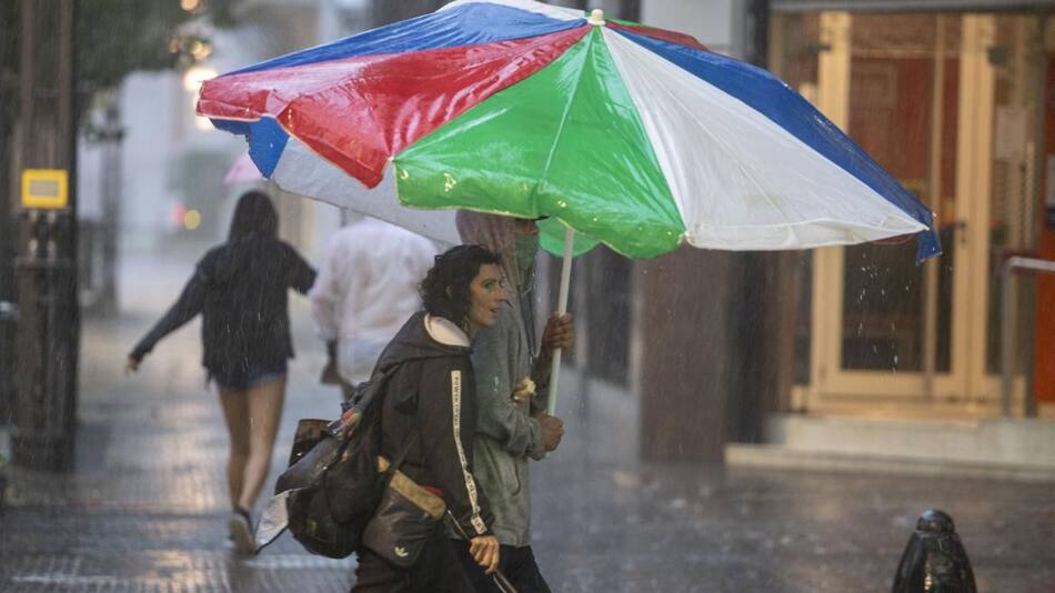 Lluvias, servicio meteorológico, foto NA