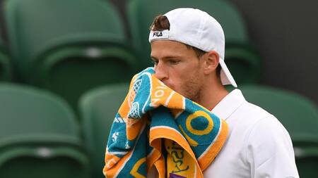 Derrota de Diego Schwartzman en Wimbledon, AGENCIA EFE