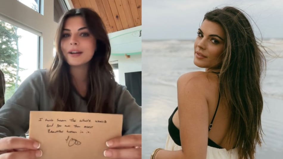 La mujer recibió un mensaje del piloto de avión. Foto: TikTok@StephBohrer
