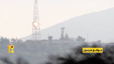 Ataque de Hezbollah a las fuerzas de Israel. Foto: Reuters