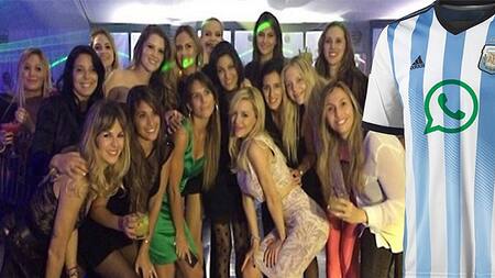 Grupo de Whatsapp de las mujeres de la Selección