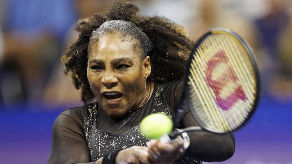 Serena Williams en el Us Open. Foto: EFE.