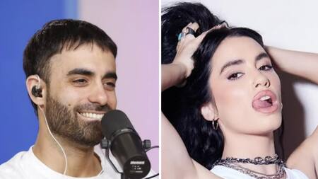 Eial Moldavsky y Lali Espósito. Foto: Instagram @eiomoldavsky - @lali