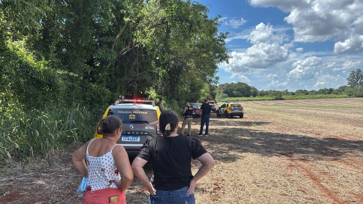 Encuentro de la joven asesinada en Brasil. Fuente: Foz Urgente