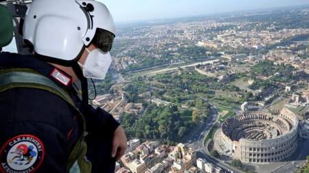 Seguridad en el G20, Roma, NA