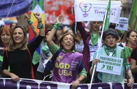 #25N: marchas en todo el país por el Día de la No Violencia contra las Mujeres, NA