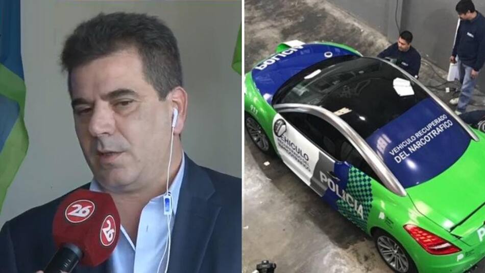 Cristian Ritondo - Patulleros Vip - Autos incautados a narcotraficantes