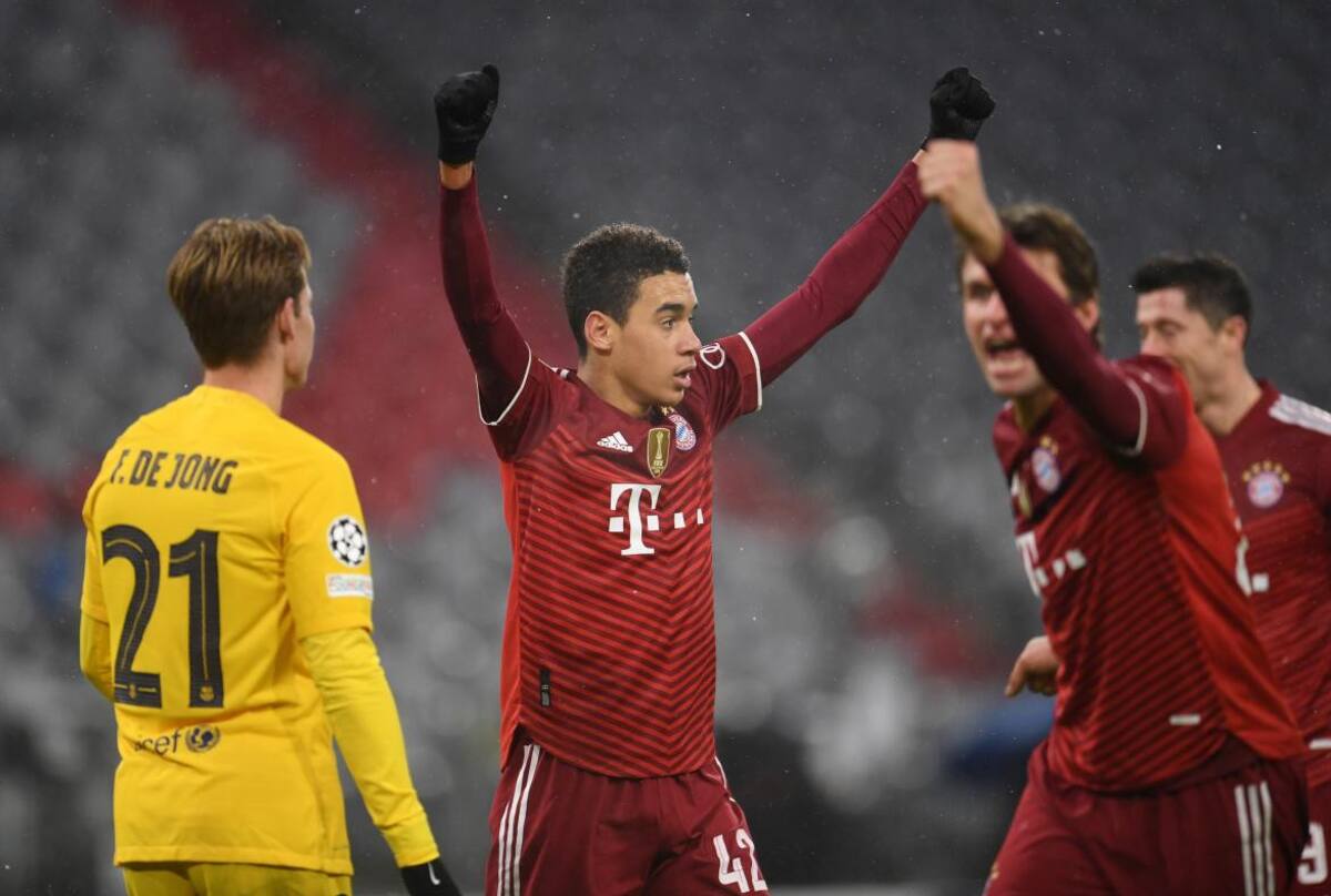 Champions League, Festejo de Bayern Munich ante el Barcelona, REUTERS