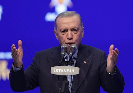 Recep Tayyip Erdogan, presidente de Turquía. Foto: REUTERS.