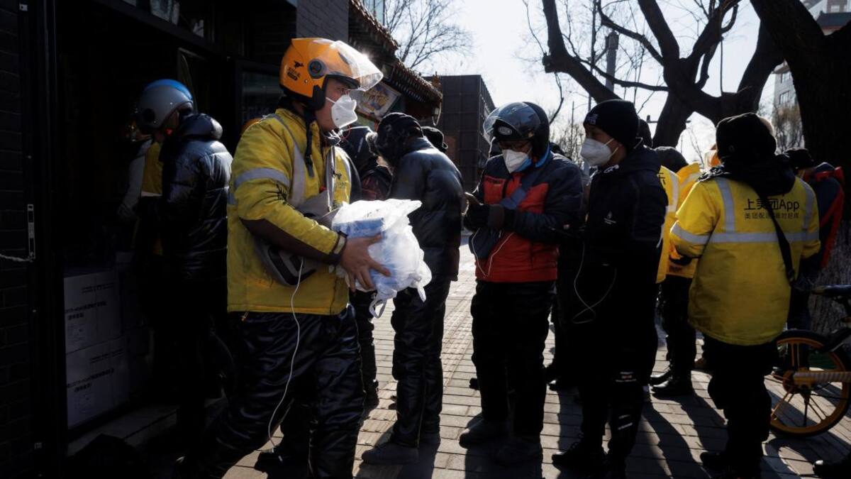 Coronavirus en China. Foto: REUTERS