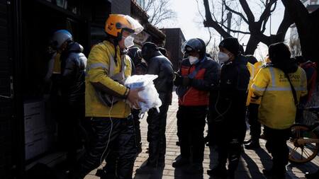 Coronavirus en China. Foto: REUTERS