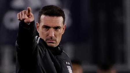 Lionel Scaloni. Foto: EFE.