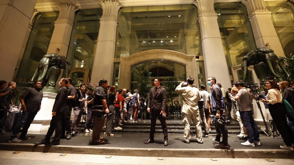 Seis personas fueron encontradas muertas en el hotel Grand Hyatt Erawan en Bangkok, Tailandia. Foto: EFE.