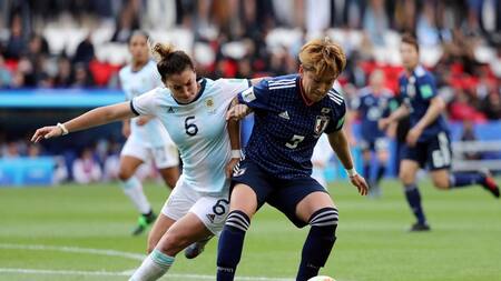 Argentina vs. Jap{on - Selección argentina de fútbol femenino - Mundial de fútbol femenino Francia 2019 - Deportes - Reuters