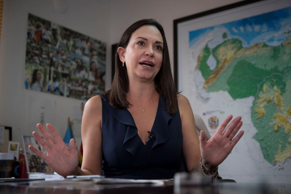 María Corina Machado. Foto: EFE.