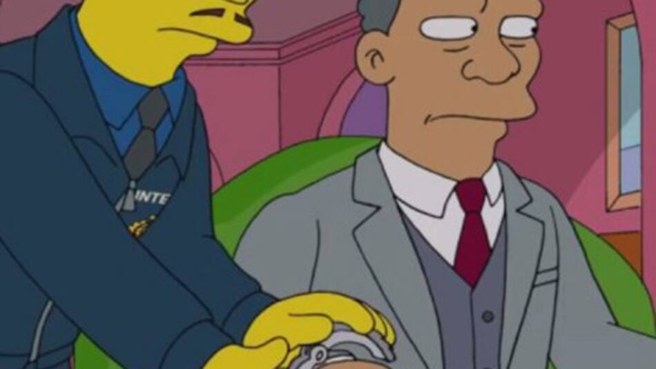 Escándalo en FIFA en Los Simpsons