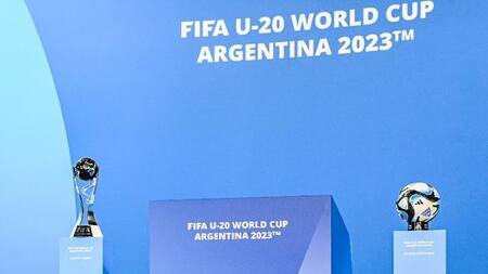 Sorteo del Mundial Sub 20 de Argentina 2023.