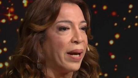 Lizy Tagliani. Foto: captura Telefe.