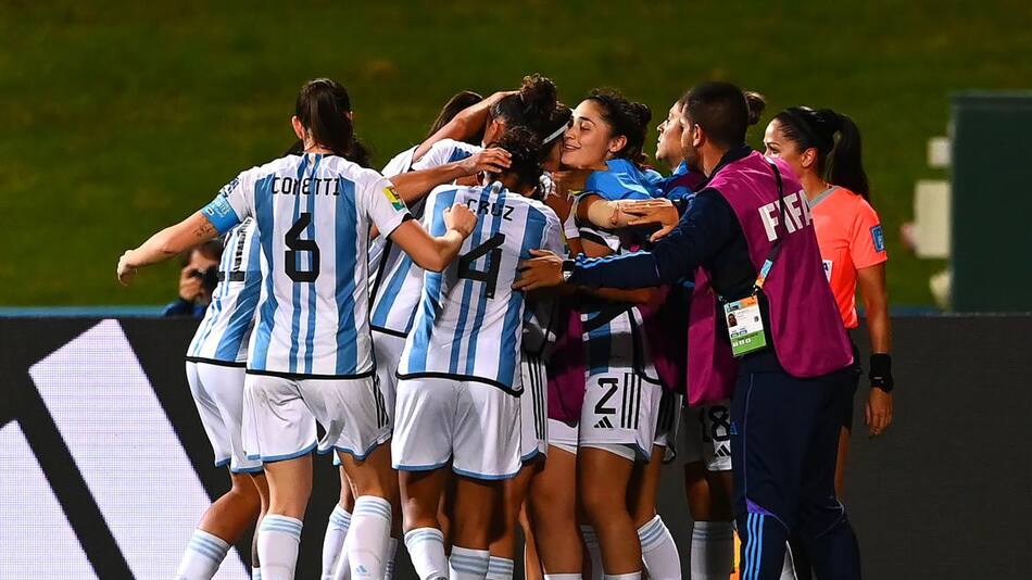 Triunfo de la Selección femenina en el amistoso ante Nueva Zelanda. Foto: @Argentina.