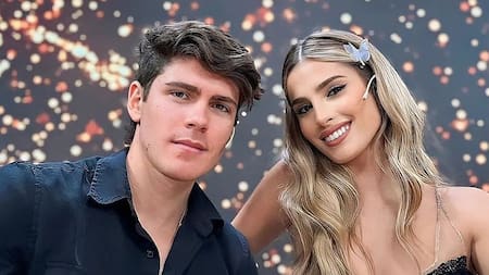 Marcos Ginocchio y Julieta Poggio. Foto: Instagram.