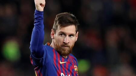 Lionel Messi - Barcelona Reuters