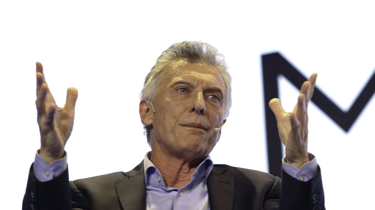 Mauricio Macri. Foto: NA/ Daniel Vides
