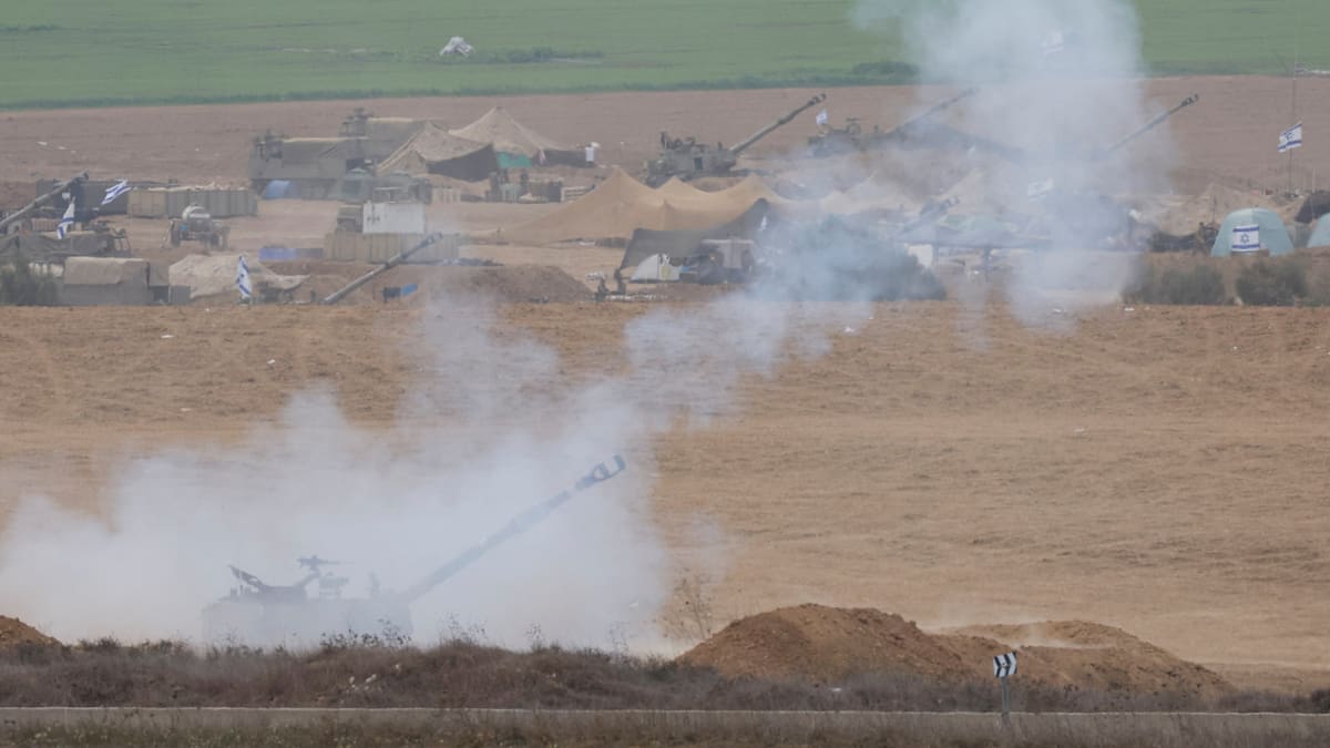 Bombardeo a Gaza. Foto: Reuters.