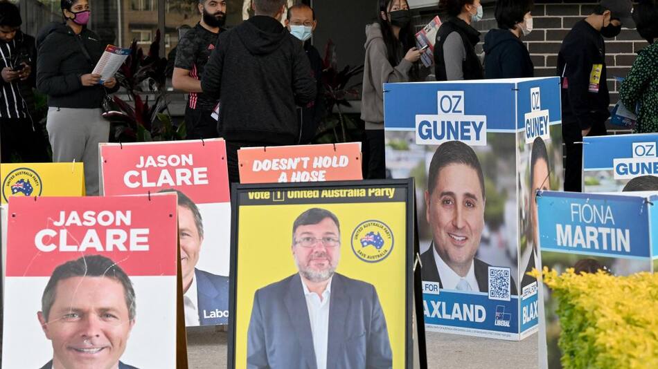 Elecciones en Australia. Foto: AFP