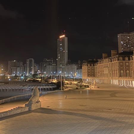 Rambla de Mar del Plata. Foto: Instagram @amigosdemardelplata