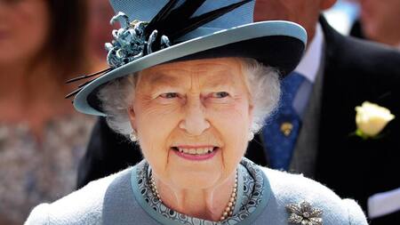 Reina Isabel II en Reino Unido. Foto: EFE.