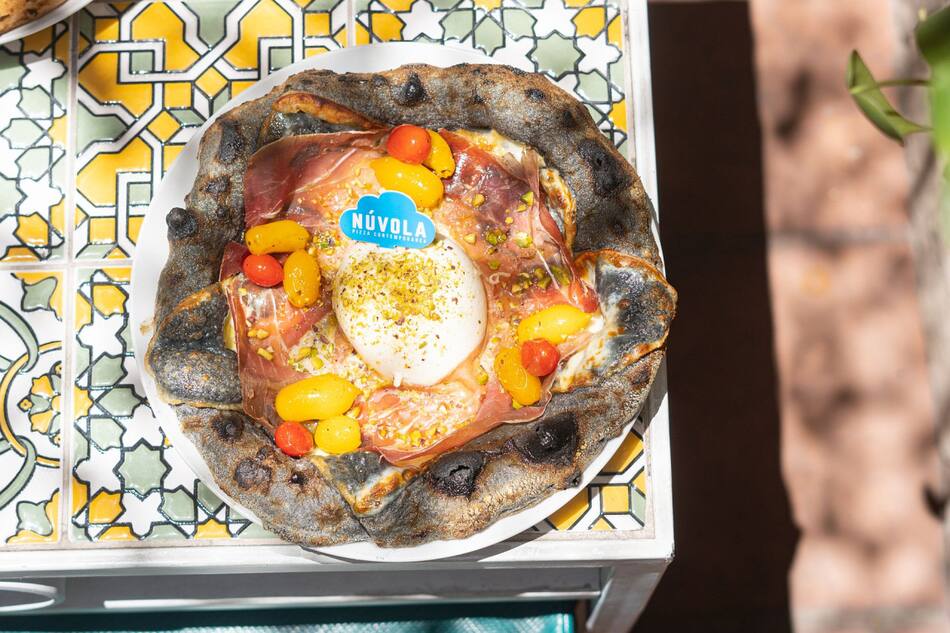 La ruta de la pizza napoletana: Núvola Pizzería Artesanal. Foto: Prensa