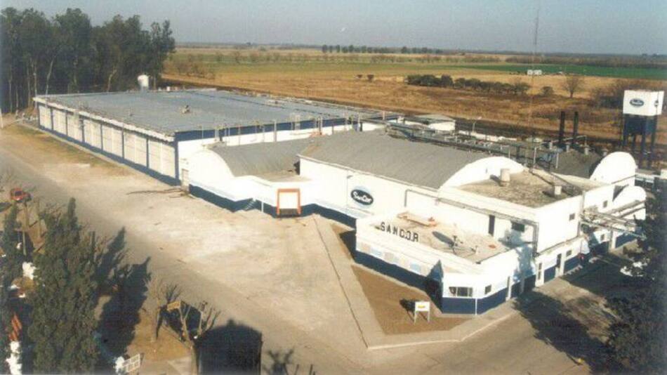 Planta de SanCor. Foto: Twitter.
