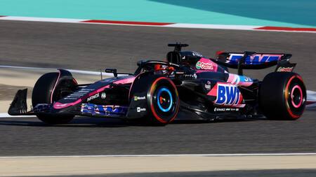 Monoplaza de Alpine 2024. Foto: Reuters (Rula Rouhana)