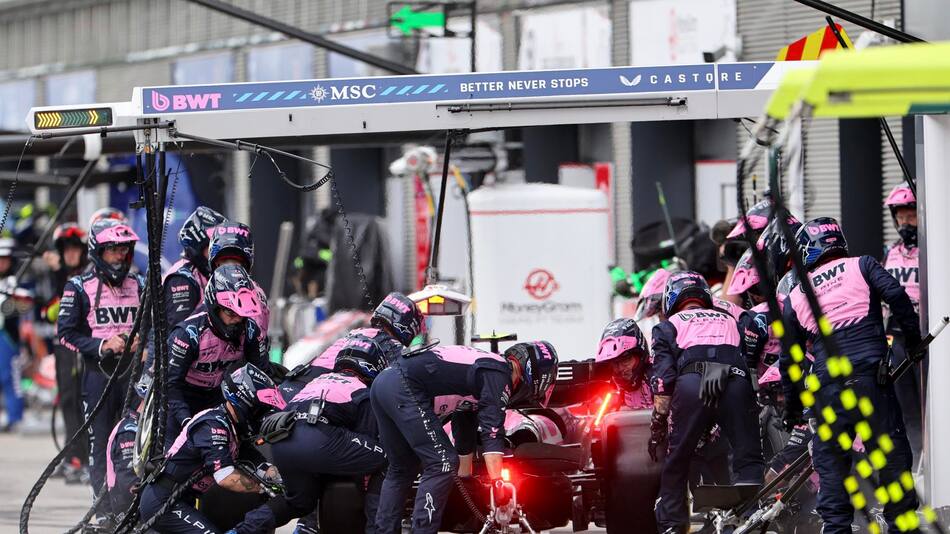 Franco Colapinto en el GP de Hungría de la Fórmula 1.