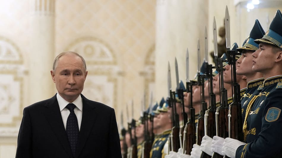 Vladimir Putin, presidente de Rusia que se sostiene en el poder desde hace 25 años. Foto: Reuters.